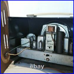 1952 Vintage ZENITH Vacuum Tube Radio R615G Working Product Super Rare! FedEx