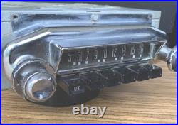 1953 Ford Mercury OEM AM Tube Radio 3SM250835EM Vintage Push Button Untested