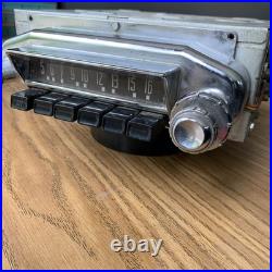 1953 Ford Mercury OEM AM Tube Radio 3SM250835EM Vintage Push Button Untested