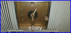 1954 General Electric Model 547PH VINTAGE TUBE RADIO ALARM CLOCK