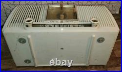 1954 General Electric Model 547PH VINTAGE TUBE RADIO ALARM CLOCK