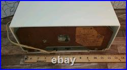1954 General Electric Model 547PH VINTAGE TUBE RADIO ALARM CLOCK