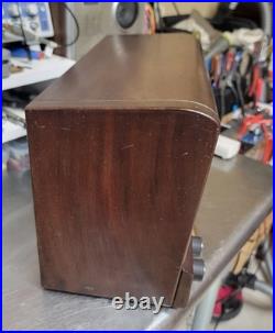 1954 Vintage Hoffman AM vacuum tube radio Model MW-601 overhauled + bluetooth