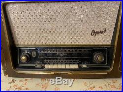 1955 Vintage Opus 6 Telefunken Hi-Fi System Tube AM/FM/SWithSpecial Band Radio