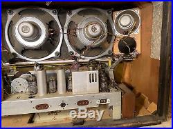 1955 Vintage Opus 6 Telefunken Hi-Fi System Tube AM/FM/SWithSpecial Band Radio