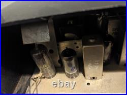 1959 TRAVLER CBS Model 2160 T200 Bakelite Antique Vintage AM Radio Black / Black