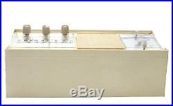 1960s Vintage Panasonic Model 720 AM/FM 2 Band Tube Clock Radio Japan /Tested