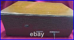 1961 Vintage Magnavox Table Top AM FM 22 Tube Radio Wooden Cabinet