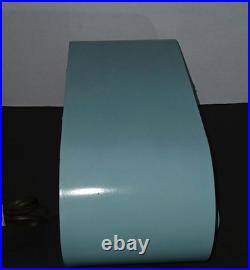 1 Day Sale Vtg Blue Zenith Racetrack Vac Tube Radio Model No. H511-Y Tested 1 Day Sale Vtg Blue Zenith Racetrack Vac Tube Radio Model No. H511-Y Tested