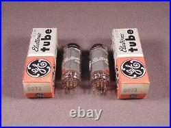 2 6973 GE HiFi Radio Amp Vintage Fairchild Vacuum Tubes Matching Codes IL NOS