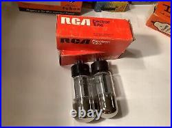 (2) RCA 7027A Vintage Vacuum Tubes NOS Audio Radio Valves