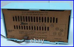 #2 Vintage Zenith AM Tube Radio S56957 Blue