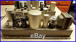 2 vintage GATES RADIO COMPANY SA-134 Tube Type Audio amplifier microphone preamp