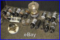 400+ Piece LOT of NOS Vtg 40s 50s Radio TV Amp Stereo Vacuum Tubes RCA+More