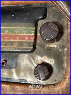 40's Lear Learadio Vintage Pilot's Beacon/ 3 Band Tube Radio. Vintage Aviation