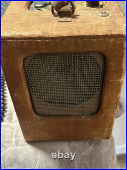 40's Lear Learadio Vintage Pilot's Beacon/ 3 Band Tube Radio. Vintage Aviation