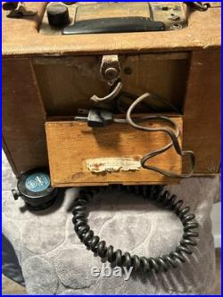 40's Lear Learadio Vintage Pilot's Beacon/ 3 Band Tube Radio. Vintage Aviation