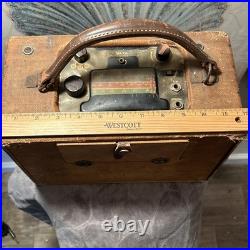 40's Lear Learadio Vintage Pilot's Beacon/ 3 Band Tube Radio. Vintage Aviation