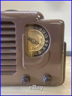 40s VINTAGE FARNSWORTH EAMES ERA RADIO ANTIQUE OLD DECO BAKELITE MODEL ATL-12