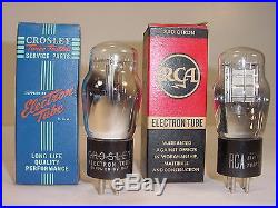 46 Vintage 1940's NOS Sylvania Philco Crosley RCA 26 ST Radio Amplifier Tube Lot