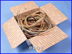 5+lbs Vintage Cloth-Covered Hookup Wire Tube Amp Radio Solid Stranded Steampunk 5+lbs Vintage Cloth-Covered Hookup Wire Tube Amp Radio Solid Stranded Steampunk