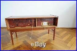 60s Vintage Sideboard Tube Radio Kosmos 108 RFT Wood Valve Rema 2005 Germany