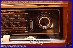 AMAZING! GRAETZ Spitzen Super 163W Vintage Tube Radio EL12 MW KW UKW Valve Amp