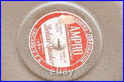 AMPRO Vintage JENSEN 12 Speaker in Original Cabinet 13.6 Ohms Radio Guitar Tube