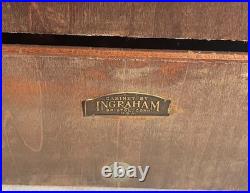 ANTIQUE VINTAGE 1930s EMERSON / INGRAHAM WOOD TABLE RADIO model BF204