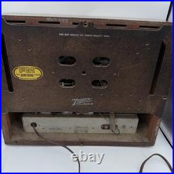 ANTIQUE VTG RARE ZenithMODEL 8H832 TUBE RADIO