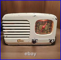ANTIQUE Vintage RARE CLARION MODEL C100 TUBE RADIO WORKING ANTIQUE Vintage RARE CLARION MODEL C100 TUBE RADIO WORKING