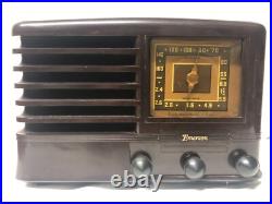 ANTIQUE Vintage RARE EMERSON MODEL CG268 TUBE RADIO