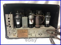 ANTIQUE Vintage RARE EMERSON MODEL CG268 TUBE RADIO