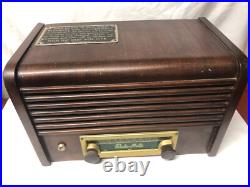 ANTIQUE Vintage RARE RADIO-MATIC MODEL YRB-12-4 TUBE RADIO WORKS ANTIQUE Vintage RARE RADIO-MATIC MODEL YRB-12-4 TUBE RADIO WORKS