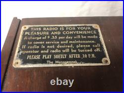 ANTIQUE Vintage RARE RADIO-MATIC MODEL YRB-12-4 TUBE RADIO WORKS ANTIQUE Vintage RARE RADIO-MATIC MODEL YRB-12-4 TUBE RADIO WORKS