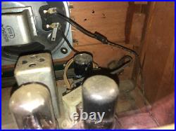 ANTIQUE Vintage RARE RADIO-MATIC MODEL YRB-12-4 TUBE RADIO WORKS ANTIQUE Vintage RARE RADIO-MATIC MODEL YRB-12-4 TUBE RADIO WORKS
