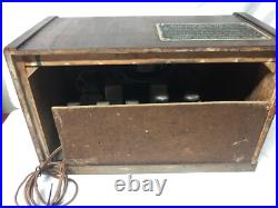 ANTIQUE Vintage RARE RADIO-MATIC MODEL YRB-12-4 TUBE RADIO WORKS ANTIQUE Vintage RARE RADIO-MATIC MODEL YRB-12-4 TUBE RADIO WORKS