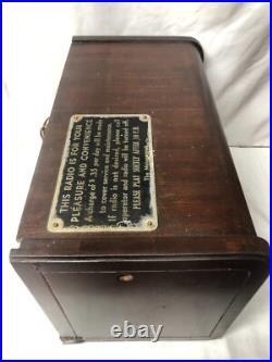 ANTIQUE Vintage RARE RADIO-MATIC MODEL YRB-12-4 TUBE RADIO WORKS ANTIQUE Vintage RARE RADIO-MATIC MODEL YRB-12-4 TUBE RADIO WORKS