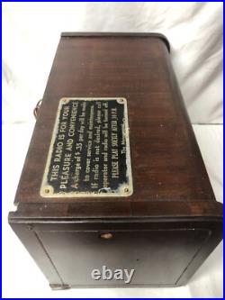 ANTIQUE Vintage RARE RADIO-MATIC MODEL YRB-12-4 TUBE RADIO WORKS ANTIQUE Vintage RARE RADIO-MATIC MODEL YRB-12-4 TUBE RADIO WORKS