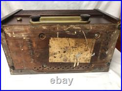 ANTIQUE Vintage RARE RADIO-MATIC MODEL YRB-12-4 TUBE RADIO WORKS ANTIQUE Vintage RARE RADIO-MATIC MODEL YRB-12-4 TUBE RADIO WORKS