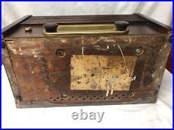 ANTIQUE Vintage RARE RADIO-MATIC MODEL YRB-12-4 TUBE RADIO WORKS ANTIQUE Vintage RARE RADIO-MATIC MODEL YRB-12-4 TUBE RADIO WORKS