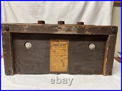 ANTIQUE Vintage RARE STEWART WARNER MODEL 9000-B TUBE RADIO