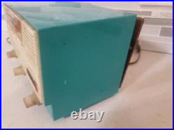 AQUAMARINE AM/FM Retro Vintage Mid Century Olympic Model FM-15 Tube Radio AS IS