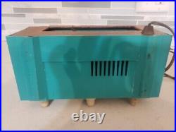 AQUAMARINE AM/FM Retro Vintage Mid Century Olympic Model FM-15 Tube Radio AS IS