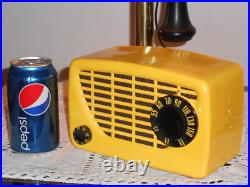 ARVIN MID CENTURY 1950's TUBE MIDGET TWO TONE COLOR RADIO 540T RESTORED! WORKS ARVIN MID CENTURY 1950's TUBE MIDGET TWO TONE COLOR RADIO 540T RESTORED! WORKS