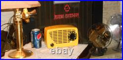 ARVIN MID CENTURY 1950's TUBE MIDGET TWO TONE COLOR RADIO 540T RESTORED! WORKS ARVIN MID CENTURY 1950's TUBE MIDGET TWO TONE COLOR RADIO 540T RESTORED! WORKS