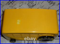 ARVIN MID CENTURY 1950's TUBE MIDGET TWO TONE COLOR RADIO 540T RESTORED! WORKS ARVIN MID CENTURY 1950's TUBE MIDGET TWO TONE COLOR RADIO 540T RESTORED! WORKS