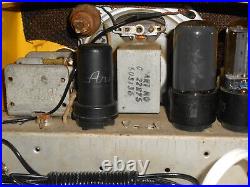 ARVIN MID CENTURY 1950's TUBE MIDGET TWO TONE COLOR RADIO 540T RESTORED! WORKS ARVIN MID CENTURY 1950's TUBE MIDGET TWO TONE COLOR RADIO 540T RESTORED! WORKS