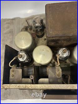 ATWATER KENT 1929 Vintage Model 60 Rare Tube RADIO Chassis Restoration Project