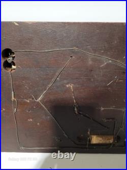 ATWATER KENT MODEL 9C ANTIQUE BREADBOARD RADIO VINTAGE 1920s AS IS